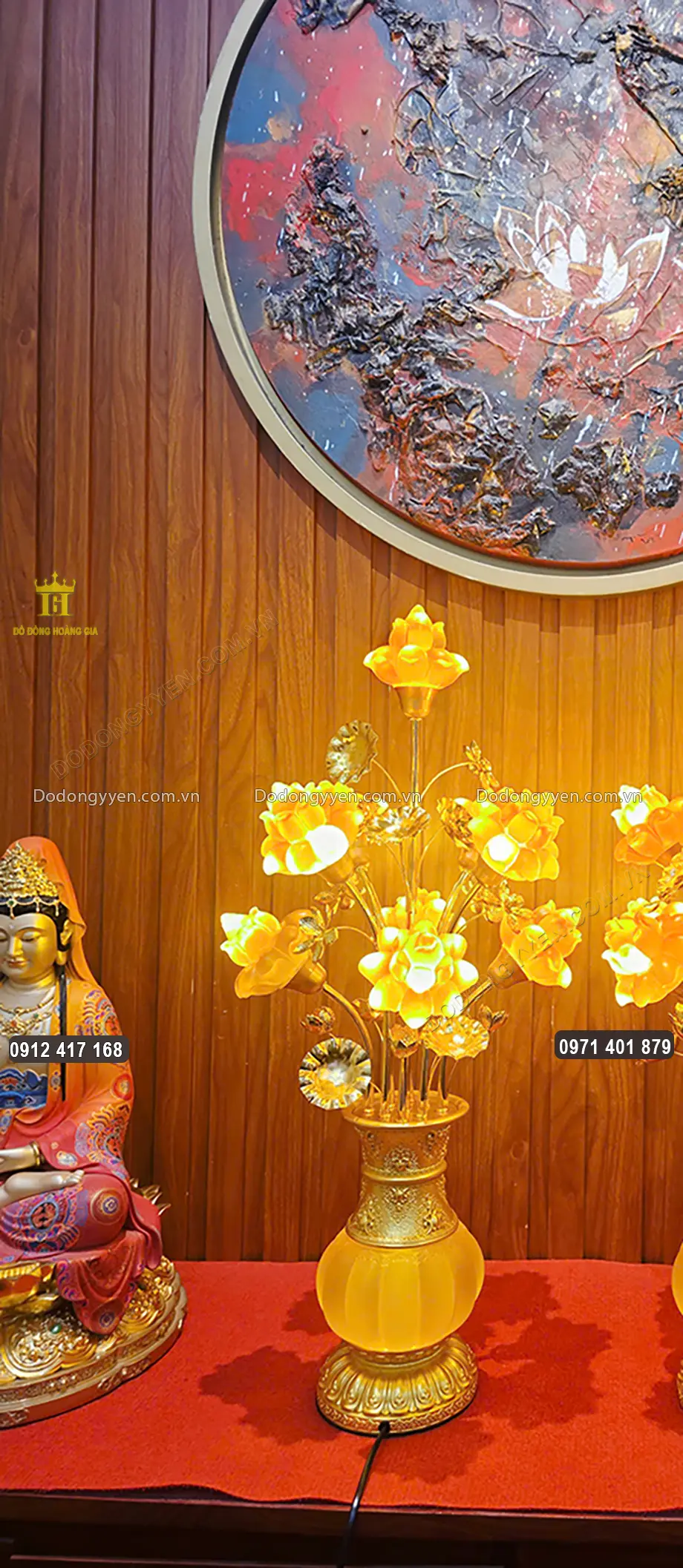 Vật phẩm thường được đặt tr&ecirc;n ban thờ Phật